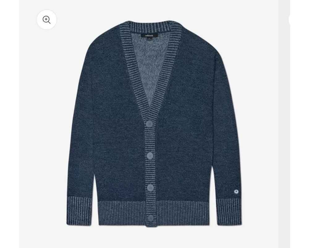 NWT allbirds The Cardi v-neck cardigan sweater - SMALL - ironbark blue - SMALL